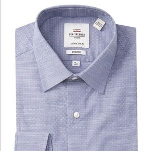 Ben Sherman Tailored Slim Fit Stretch Dress Shirt